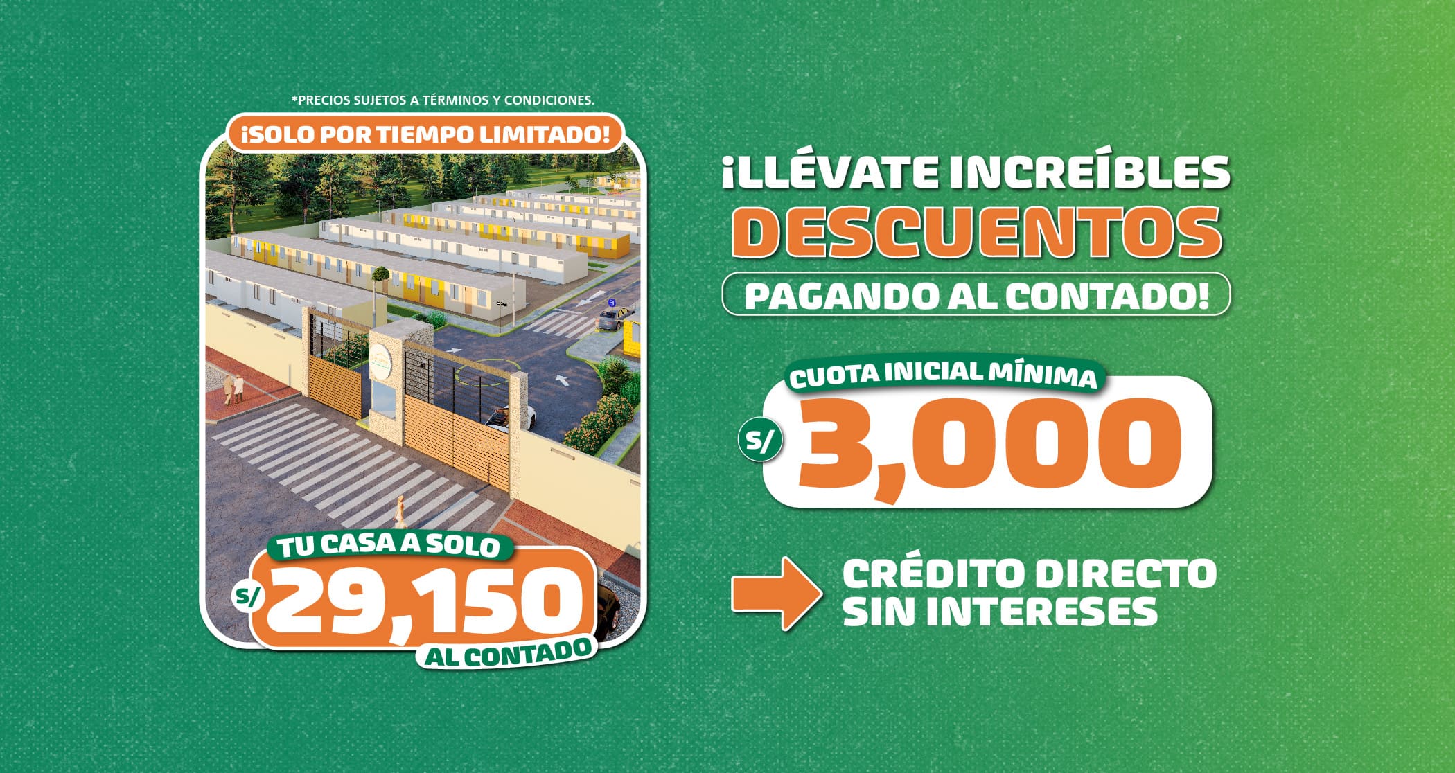 Tu casa propia desde S/29,150